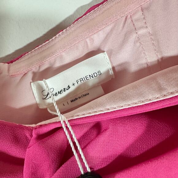 LOVERS & FRIENDS Camila Mini Dress in Sunrise Womans Large Folklore Fairy - Picture 6 of 13